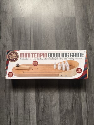 Mini Tabletop Tenpin Bowling Set Familienfreundlich Spiel
