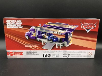 Disney Pixar Cars Bobby Swift's Hauler Octane Gain Purple Semi
