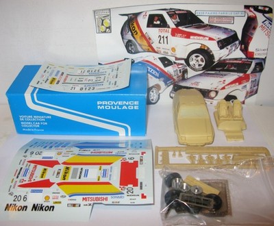 Provence Moulage 1:43 Resin Kit K638 Mitsubishi Pajero Paris-Dakar 1992