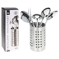 Excellent Houseware 6 Piece Kitchen Tool Set Stainless Steel Durable Kitchenware
