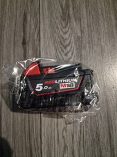 Milwaukee M18B5 18V 5.0Ah Li-ion Battery