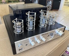 Rockville BluTube 70w Tube Amplifier Stereo Receiver w/ Bluetooth - Sub out +