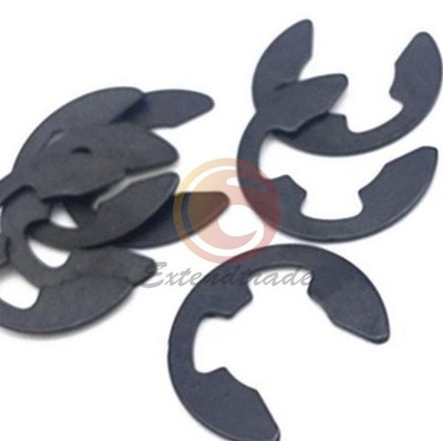 1PCS NEW Assortment Set Pack Carbon Steel External Retaining Ring E-Clip  120Pcs
