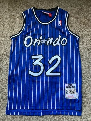 Mitchell & Ness Men's Shaquille O'Neal Orlando Swingman Jersey Blue Size Medium
