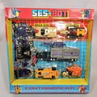 Vtg Rare Y2k Transformer KO Combiner Gestalt Menasor Set SES-BOT New Damaged Box