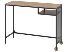 IKEA Fjällbo Laptoptisch, Schwarz, 100x36 Cm
