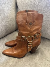harley davidson boots Women s Vintage Size 8 Brown