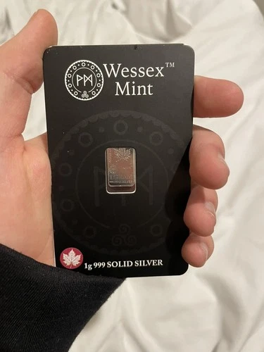 Wessex Mint  1 X 1g Flamingo  Fine Silver .999 Bars Sealed