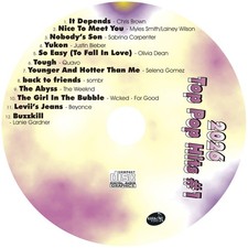 CUSTOM KARAOKE 2026 TOP POP v1 12 GREAT SONGS cdg CD G NEW SABRINA OLIVIA DEAN 