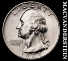 1953-D Silver Washington Quarter - Choice Gem Brilliant Unc  Lustrous  #i1650