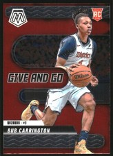 2024-25 Panini Mosaic Give and Go #15 Bub Carrington - BSK