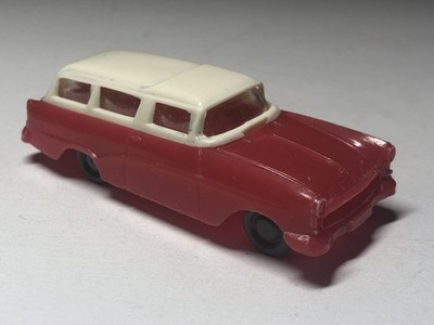 2.3 INCH 1962 Opel Rekord Caravan Fleischmann 1/87 Range Hard Plastic Mint Loose