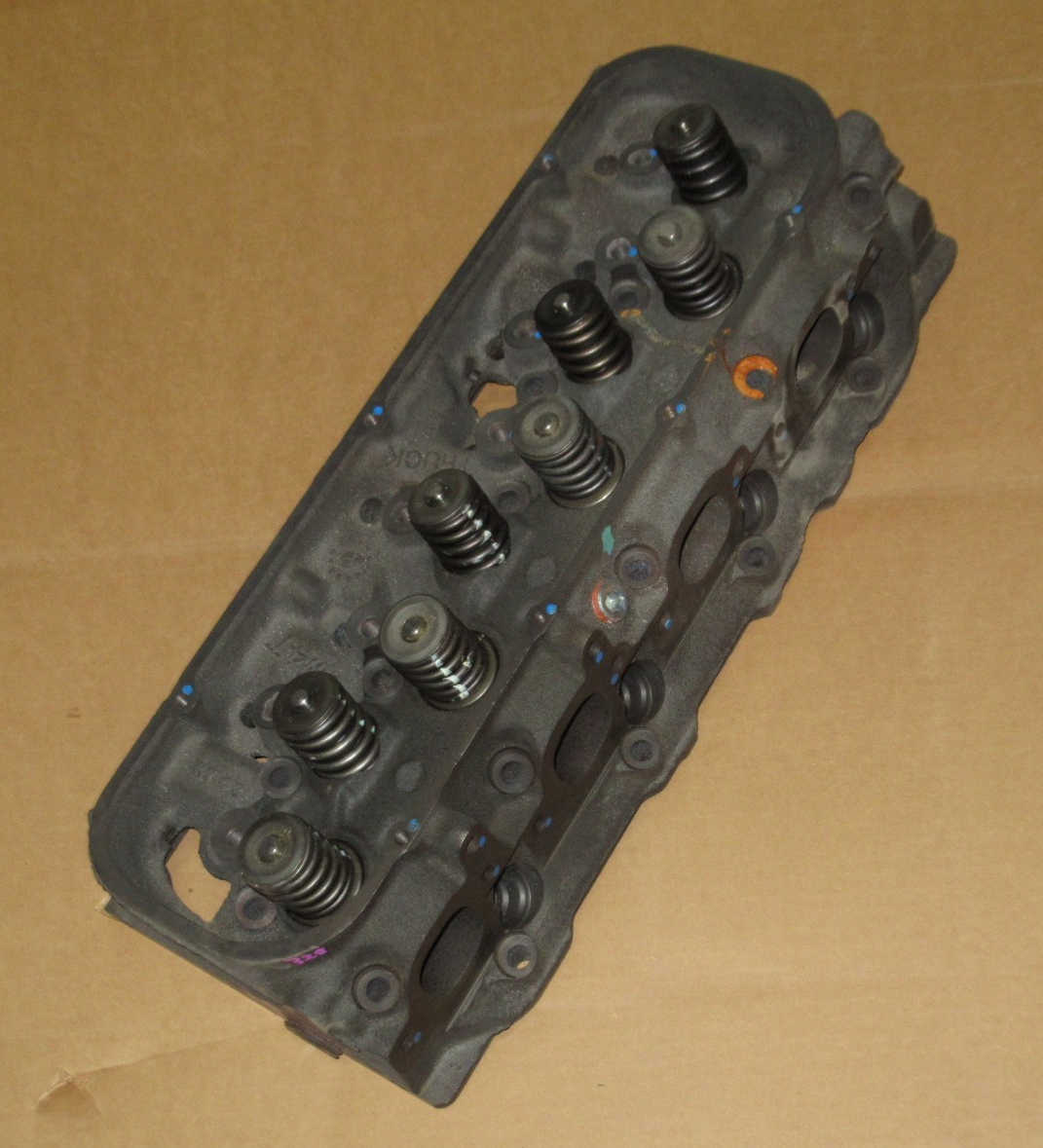 Cylinder Head Oval Port, Open Chamber, 2.06 and 1.72inch Valves