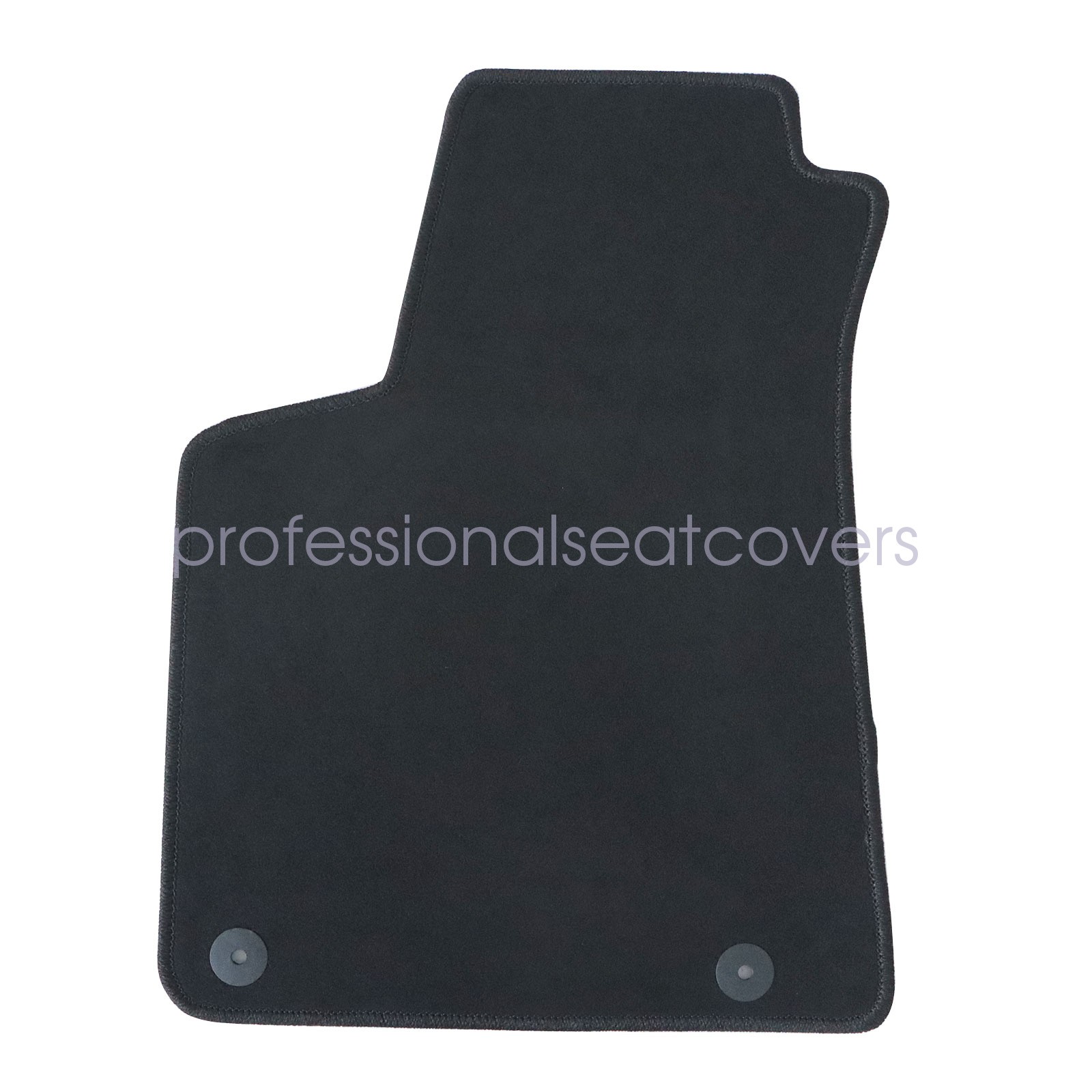 Front & Rear Floor Mats Carpet Waterproof Black Velour For 2009-2017 Audi Q5