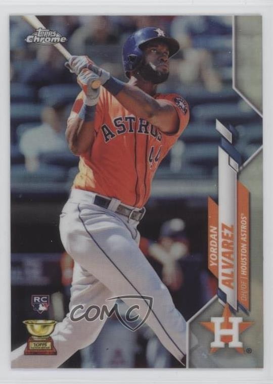 2020 Topps Chrome Refractor Yordan Alvarez #200 0t6a