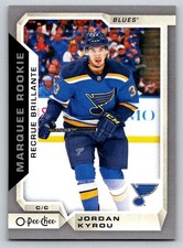 2018-19 O-Pee-Chee Silver #621 Jordan Kyrou (ref 215322)