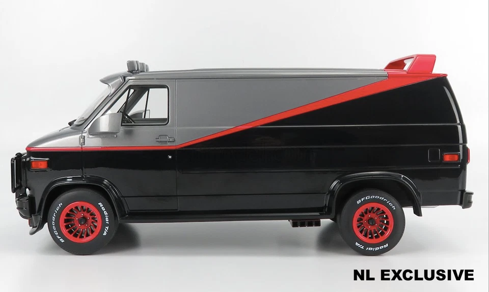 A-Team Van GMC Vandura Greenlight Bespoke Collection Neu in OVP new in box 1:12 - Bild 3 von 4