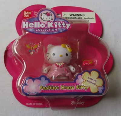 Hello Kitty Collection Fashion Kleid Kitty kleine Figur von Bandai 2003