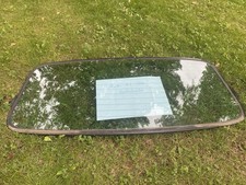 Rear window Audi A4 convertible rear window heated glass original