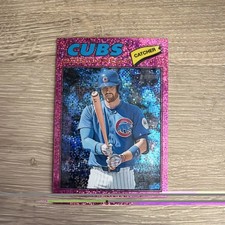 2026 Topps Heritage - Carson Kelly #326 (Pink Sparkle Chrome) Chicago Cubs