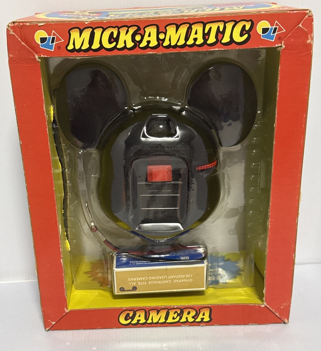 Disney Mickey Mouse Mick-A-Matic Camera/Damaged Box/Read | eBay