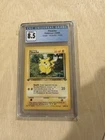 1999 Pokemon Jungle TCG First Edition Pikachu 60/64 CGC 8.5 Mint