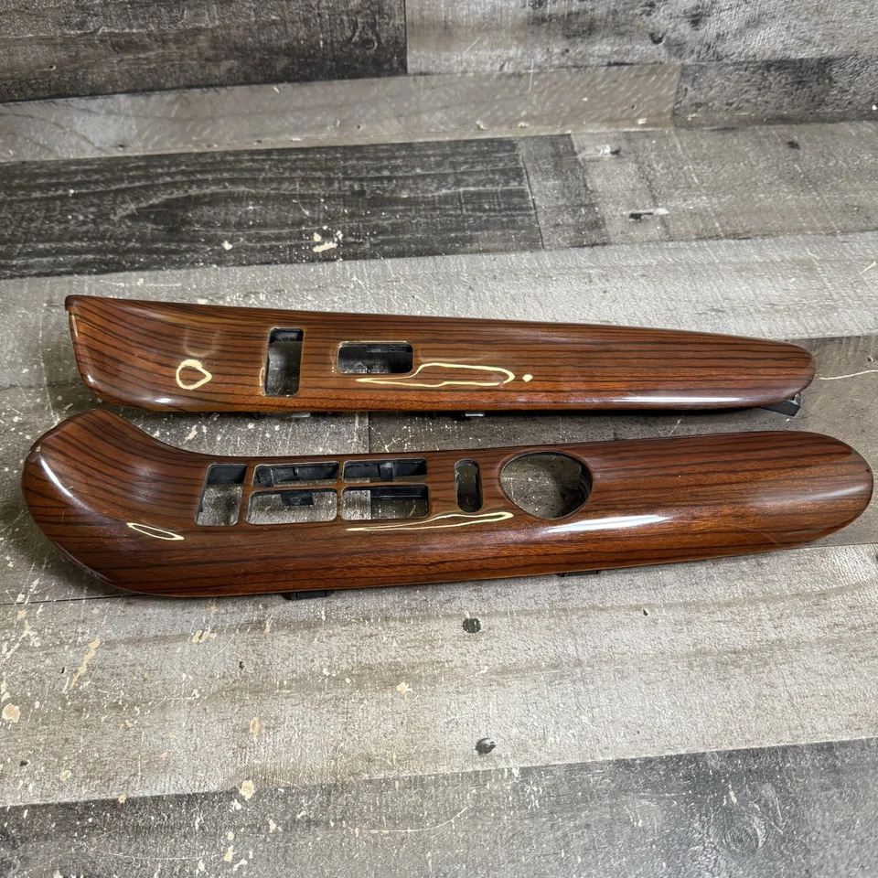 99-00 Cadillac Escalade GMC Yukon Denali выключатель стеклоподъемников ободки древесина - Изображение 3 из 4