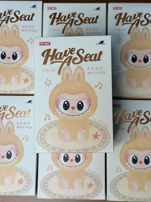 Pop Mart Labubu The Monsters Have a Seat Vinyl Face 1x Blind Box Sigillato