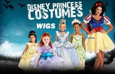 Disney Princess Fancy WIG Costume Dress Up Hair / Halloween Play Head Wear NEW