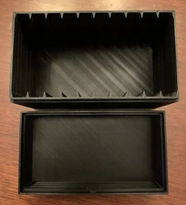 3DP Black Graded Coin Storage Box Holds 10 Certified PCGS & NGC Coins
