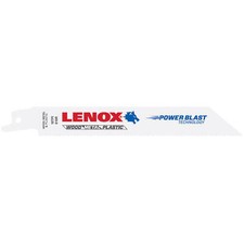 Image of Lenox 10TPI Multi Material Reciprocating Sabre Saw Blades 152mm Pack of 5