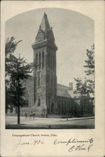 Ironton,OH Congregational Church Lawrence County Ohio Postcard