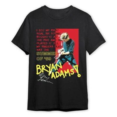 Bryan Adams Summer Of 69 Unisex T-Shirt