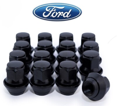 16 X FORD RADMUTTERN schwarz LEGIERUNG FIESTA MK5 MK6 MK7 MK8 M12 X 1,5 19 MM OEM-STIL