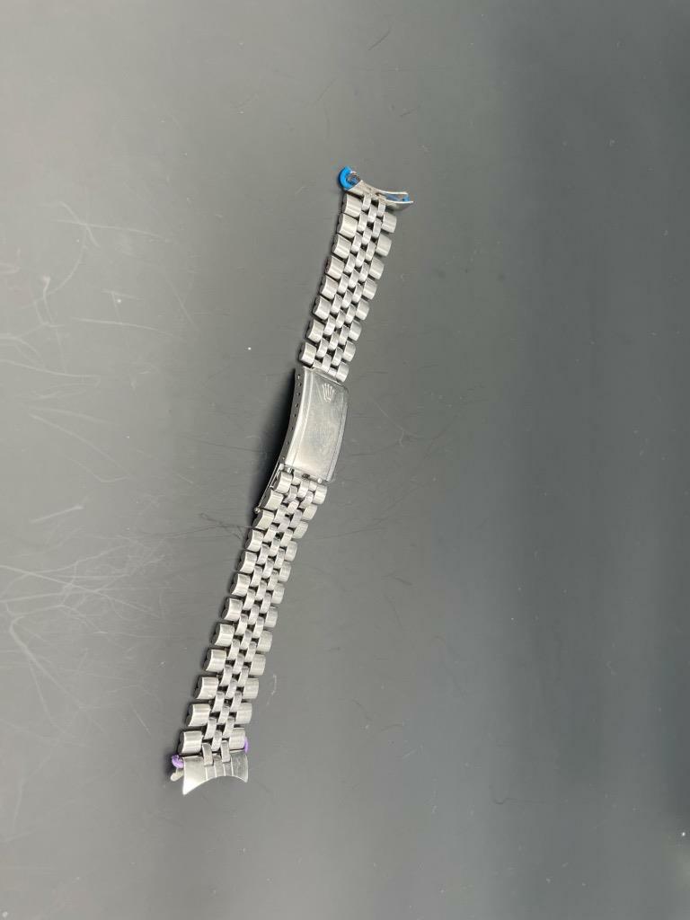Vintage 20mm Size Rolex 6251 H Rolled Steel Jubilee Bracelet
