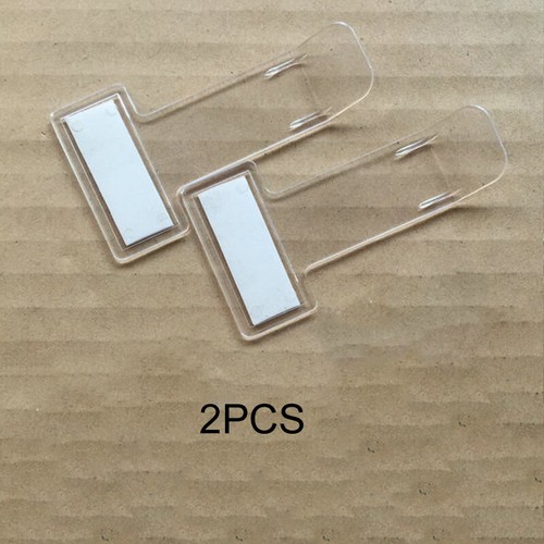 2x Car Vehicle Parking Ticket Permit Card Holder Clip Receipt Sticker Windshield - Picture 5 of 9