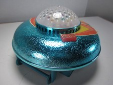 Vintage Flying Saucer Toy Original box battery operated Yonezawa Japan