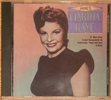 Here's Martha Raye CD 1992 Sony Music Special Products Compilation