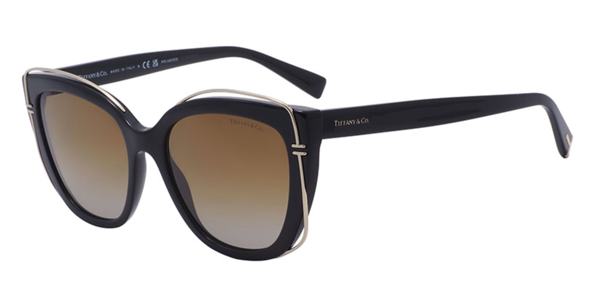 Tiffany & Co. Polarized Sunglasses TF 4148 8364/T5 54-17 140 Black