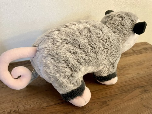 Peluche morbido imbottito Opossum Opossum Opossum nuovo senza etichette Costruisci un orso officina 2022 - Foto 2 di 7