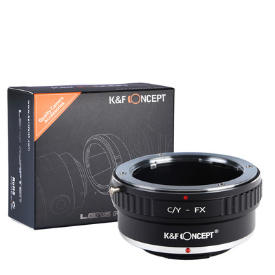 K&F Concept adapter for Contax Yashica mount lens to Fujifilm X-Pro2,X-A2,X-E1