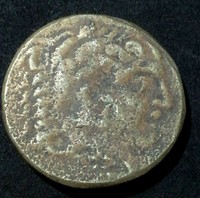 GREEK COIN TETRADRACHM COIN OF ALEXANDER THE GREAT 14,8G