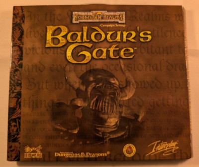 BALDURS GATE 1 Forgotten Realms Interplay im Pappschuber