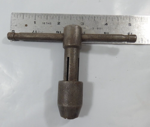 Vintage 14" Butterfield Die Handle With Round Die USA & Tap Handle - Picture 15 of 15