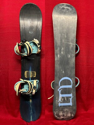 LTD Betty 144 cm snowboard matching medium Burton bindings LTD Betty 144 cm snowboard matching medium Burton bindings