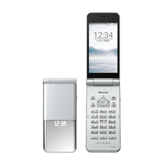Fujitsu Arrows SV F-03H NTT DoCoMo - Smartphone Sbloccato 4G/3G Bianco (16GB, 2GB RAM)