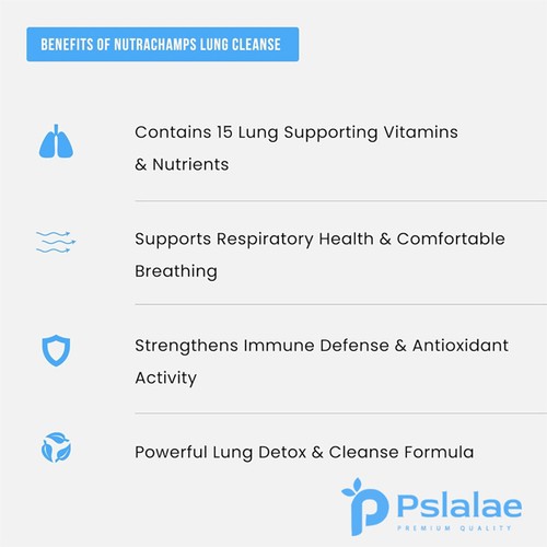 120pcs Lung Detox & Cleanse - Immune Defense & Antioxidant-Mullein, Oregano Leaf - Picture 5 of 12