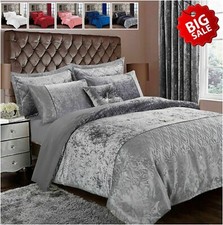 Luxury Duvet Cover Set Velvet Quilt Covers Bedding Sets Double King Size Cushion