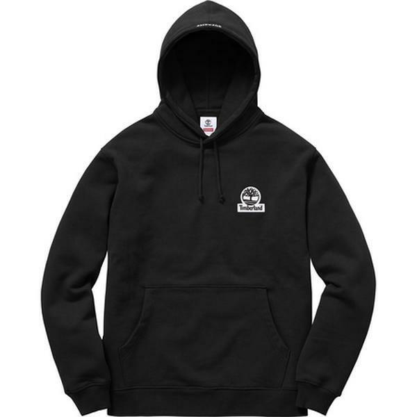 Supreme Timberland Hoodie Black Medium F/W 16