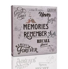 Arpan 4x6 Large Slip In Photo Album with different Cover Design Holds 500 Photos